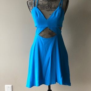 New W/O Tags NBD Blue Dress
